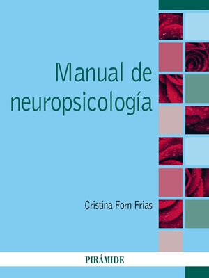 cover image of Manual de neuropsicología